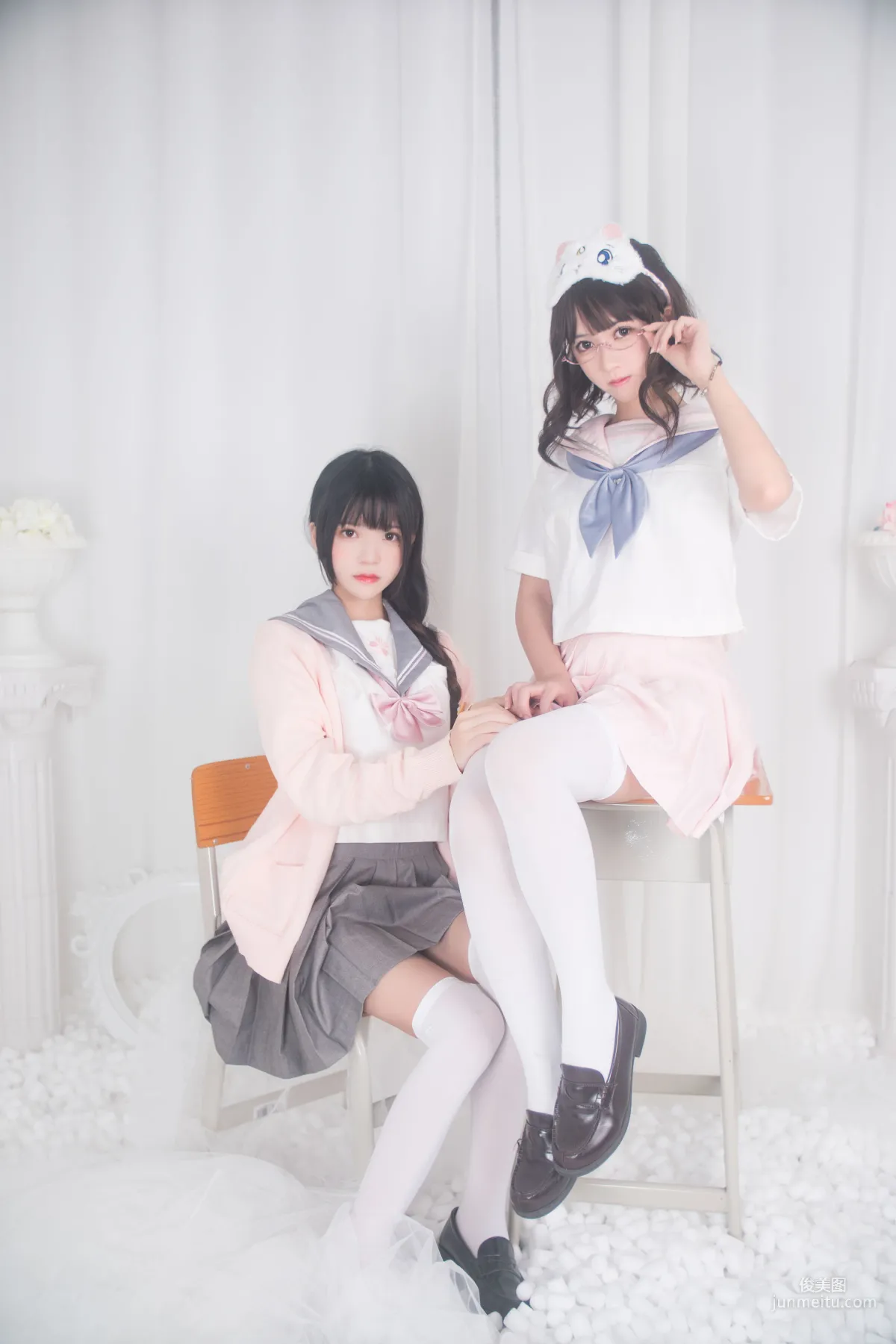 桜桃喵&鳗鱼霏子《百合》》 [萝莉COS] 写真集