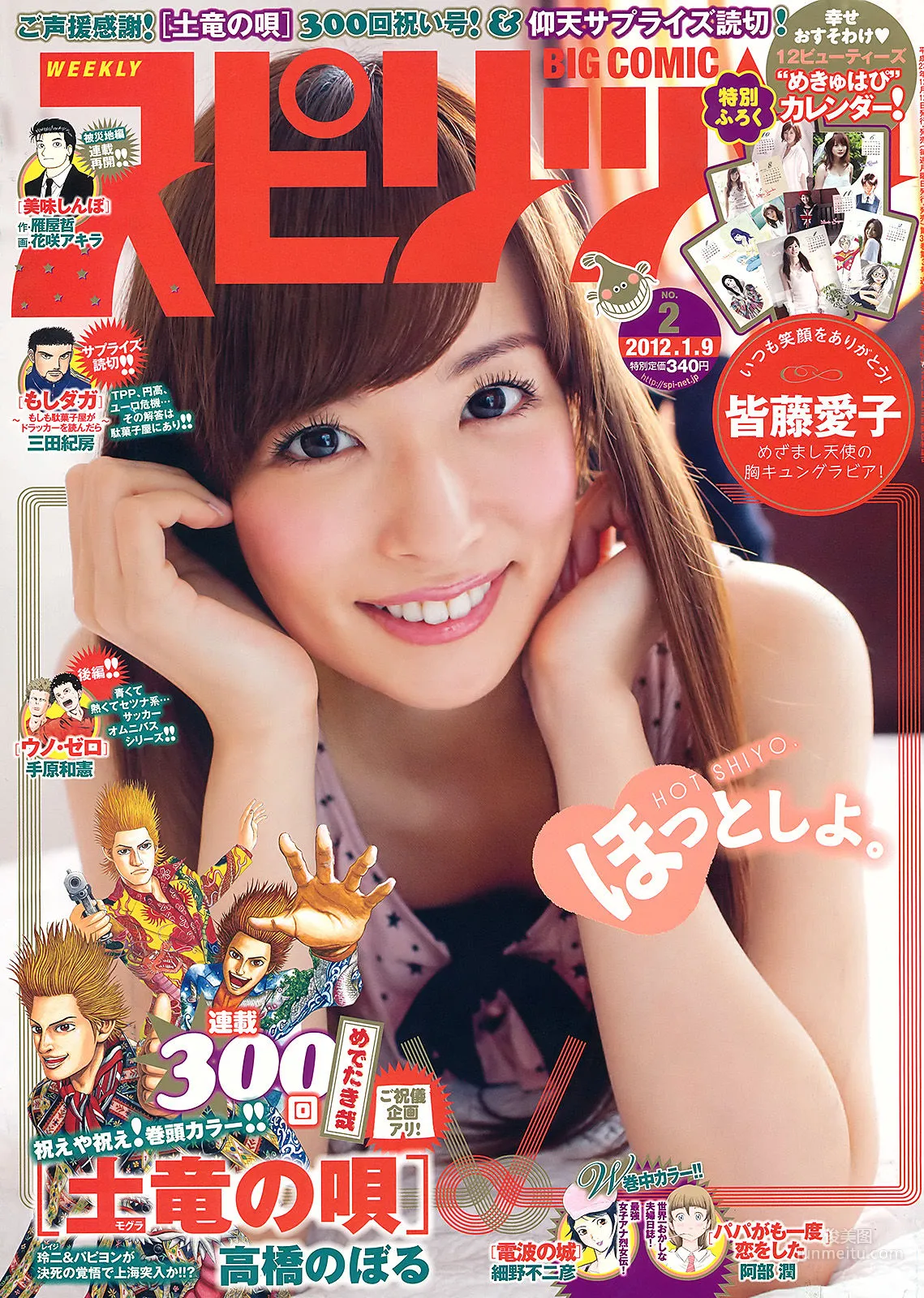 [Weekly Big Comic Spirits] 皆藤愛子 2012年No.02 写真杂志