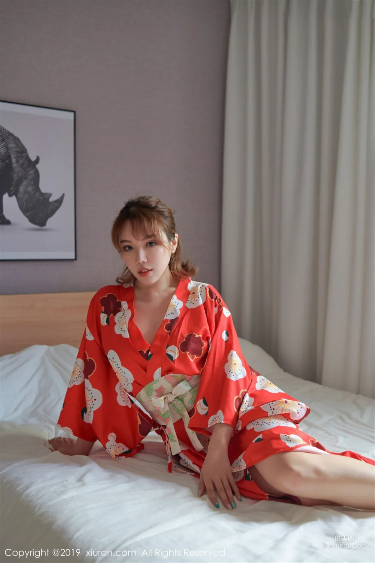 黄楽然《韩国旅拍和服系列》 [秀人XIUREN] No.1549 写真集