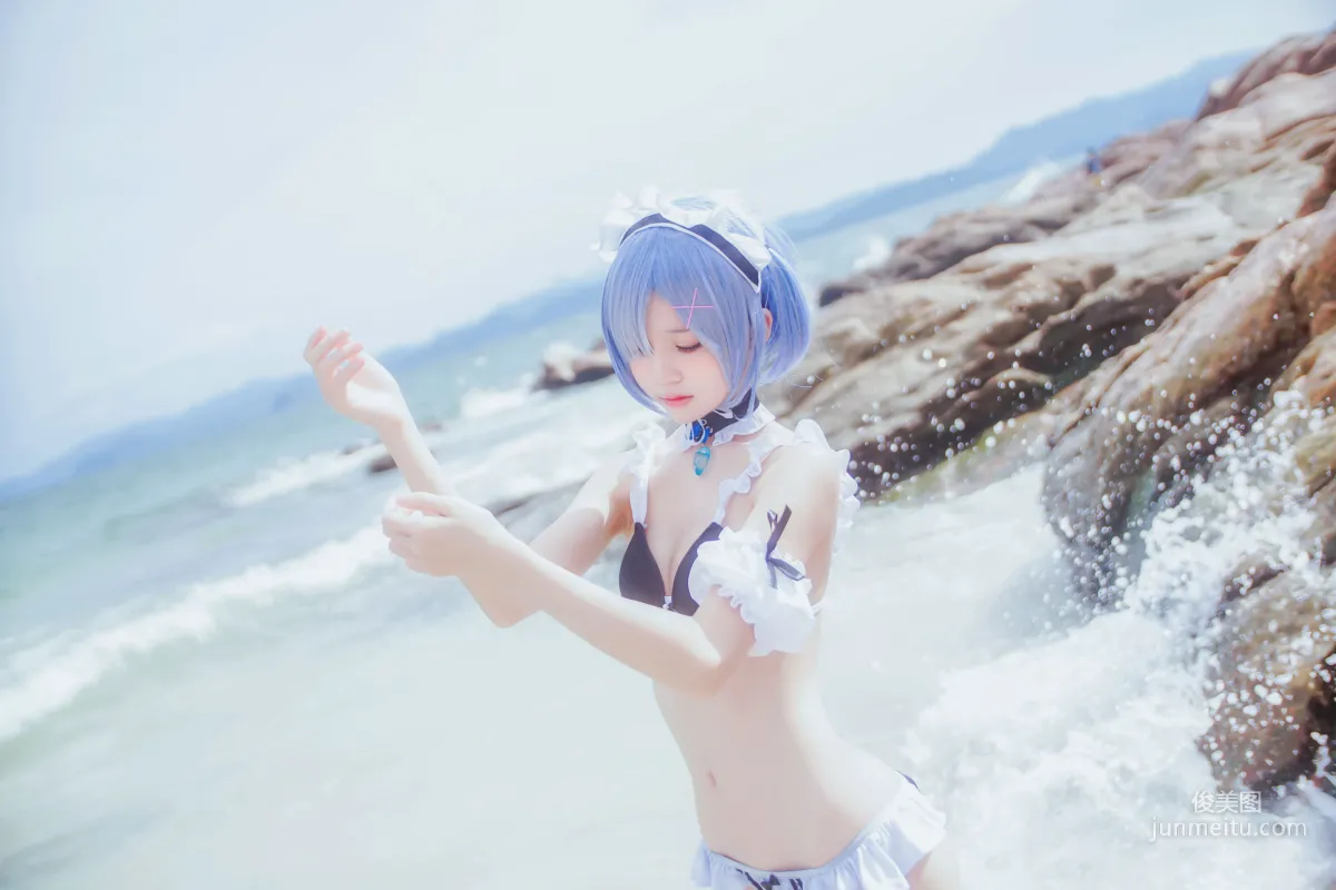 桜桃喵《蕾姆COS》 [萝莉COS] 写真集