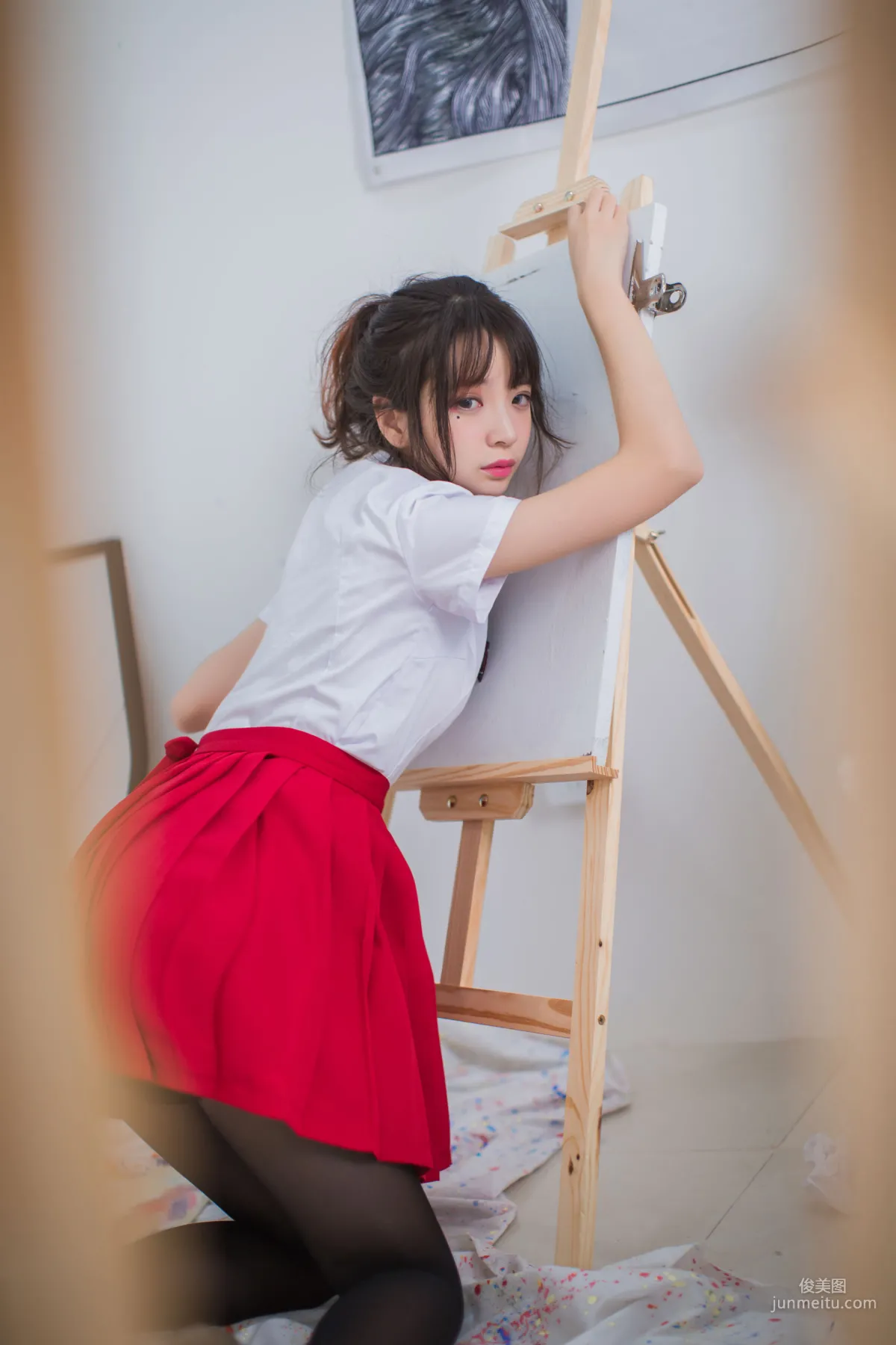 疯猫ss《黑丝 ・ JK ・ 少女》 [萝莉COS] 写真集