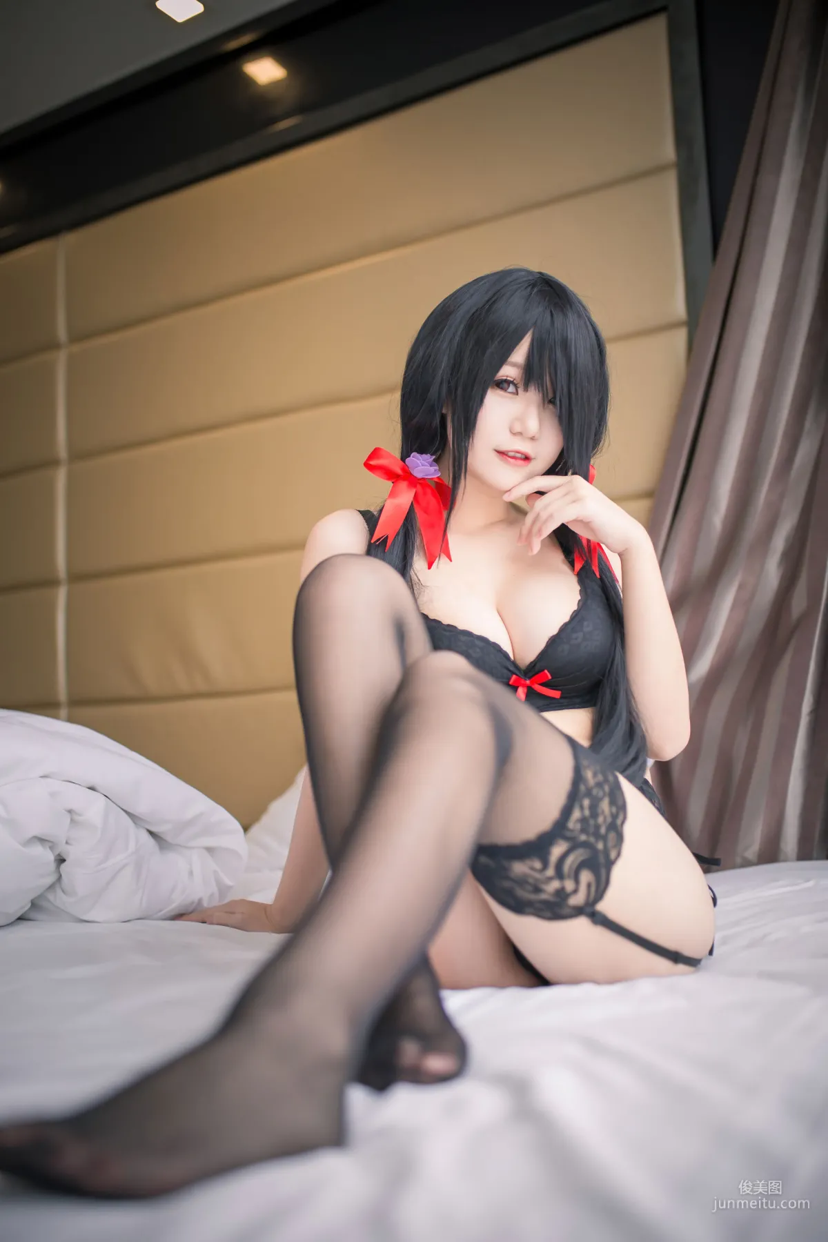 Yoko宅夏《狂三内衣》 [萝莉COS] 写真集