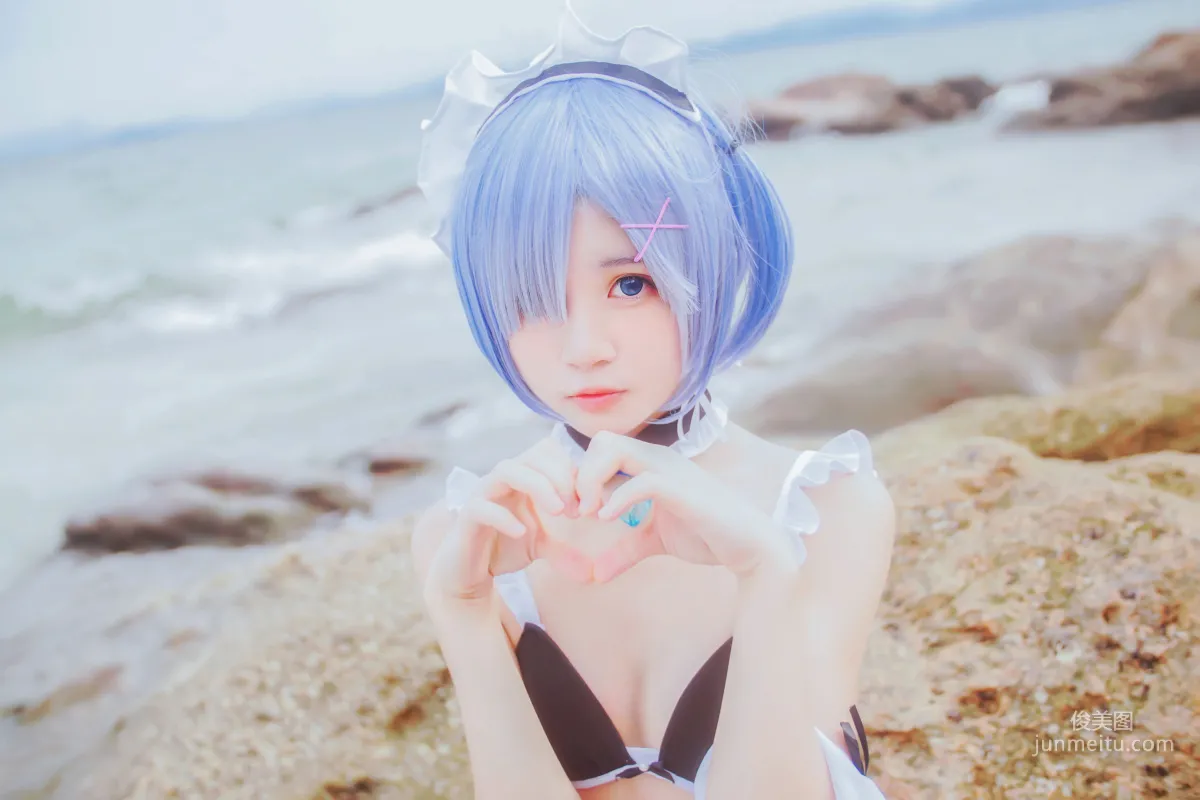 桜桃喵《蕾姆COS》 [萝莉COS] 写真集
