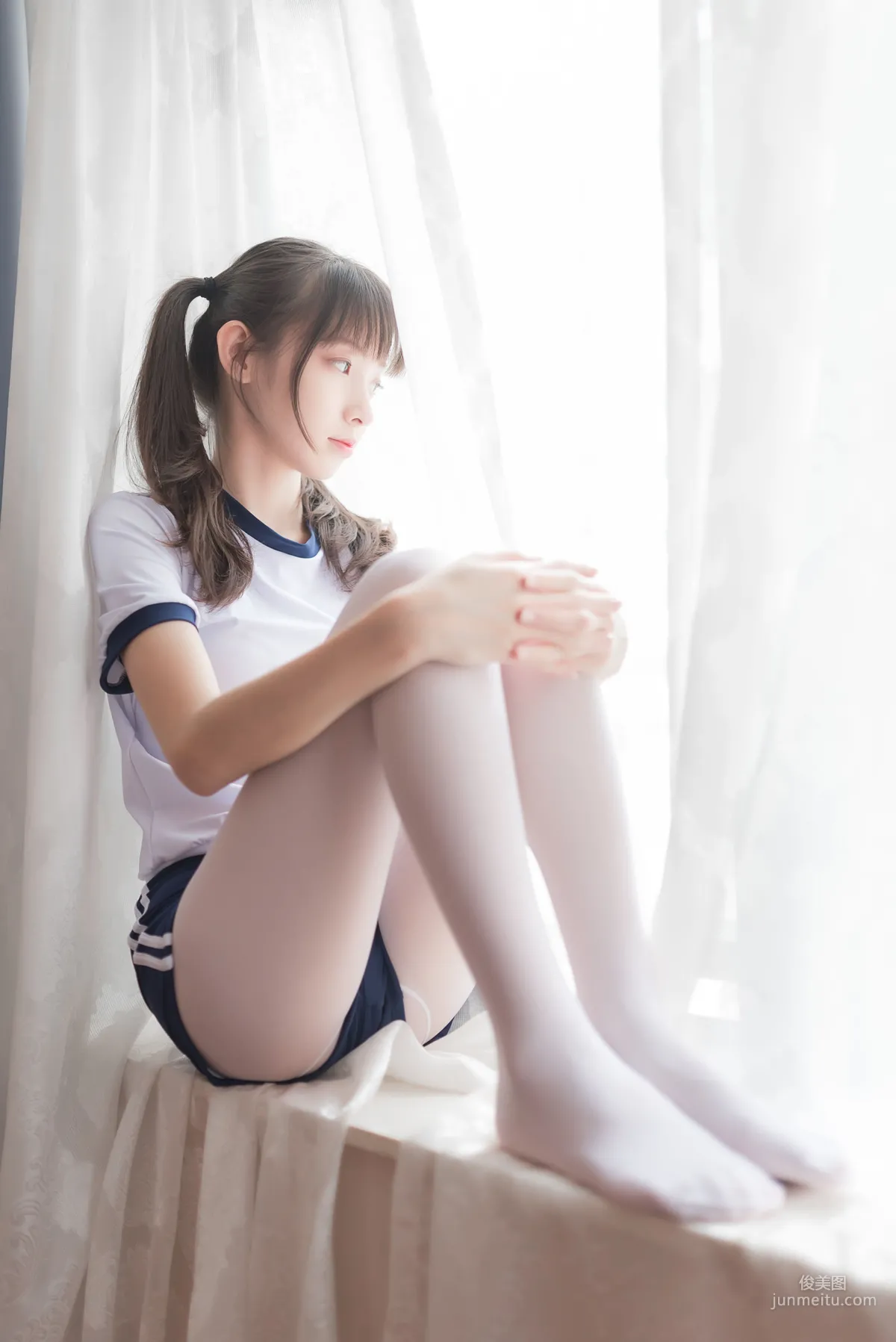 [风之领域] NO.006 运动白丝少女 写真集