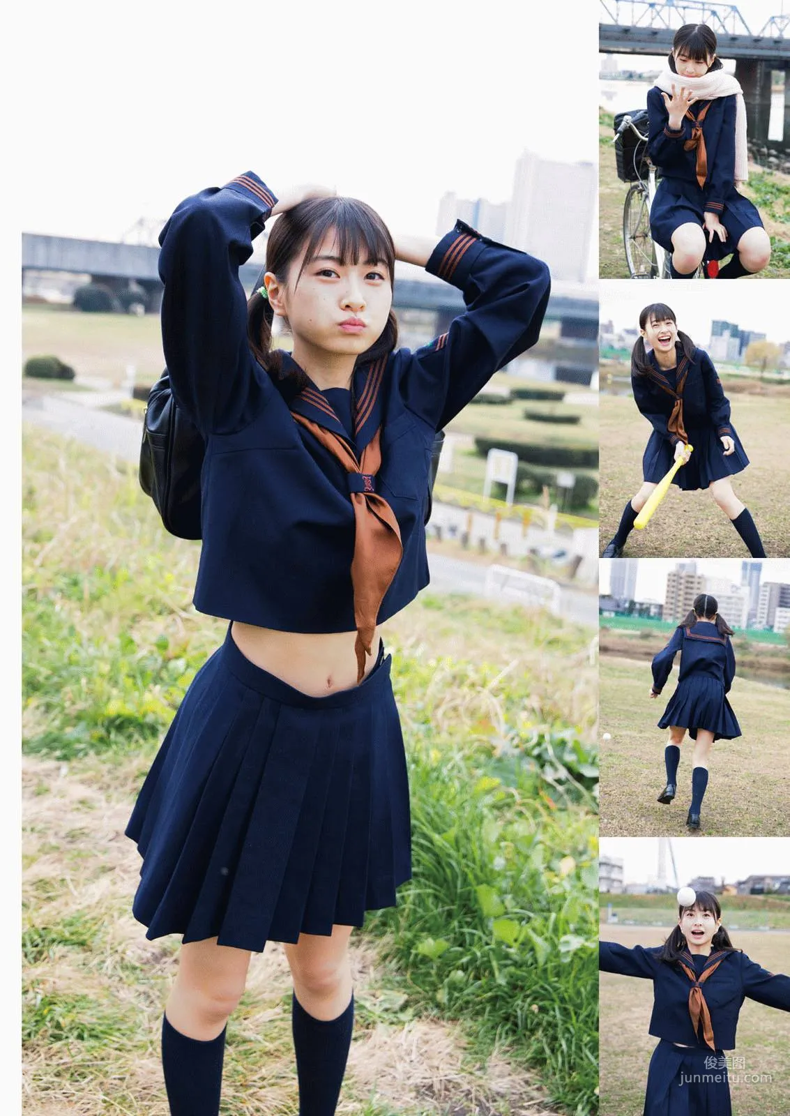 [Manga Action] 松岡はな 橘花凛 2017年No.04 写真杂志