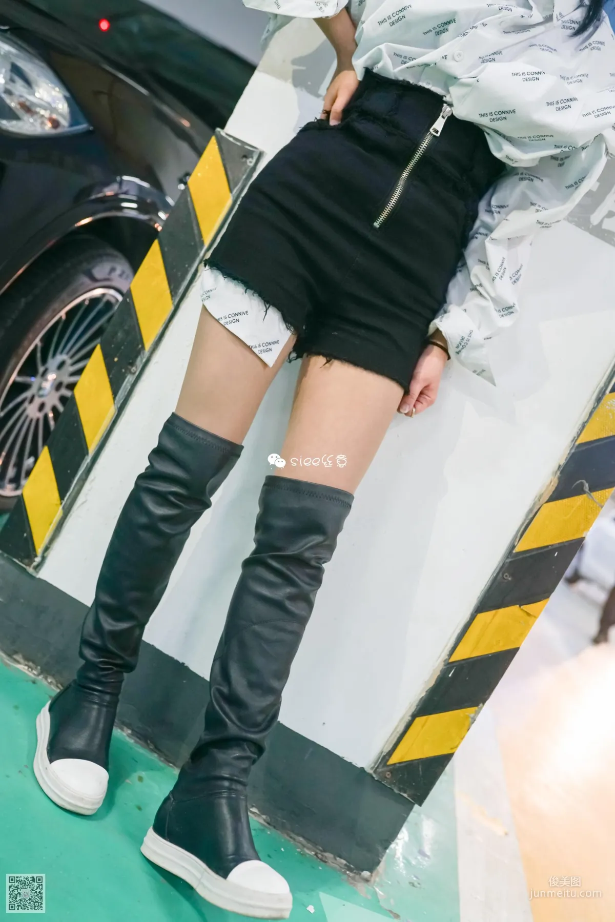 [丝意SIEE] No.294 婷婷 《停车场的故事》 写真集