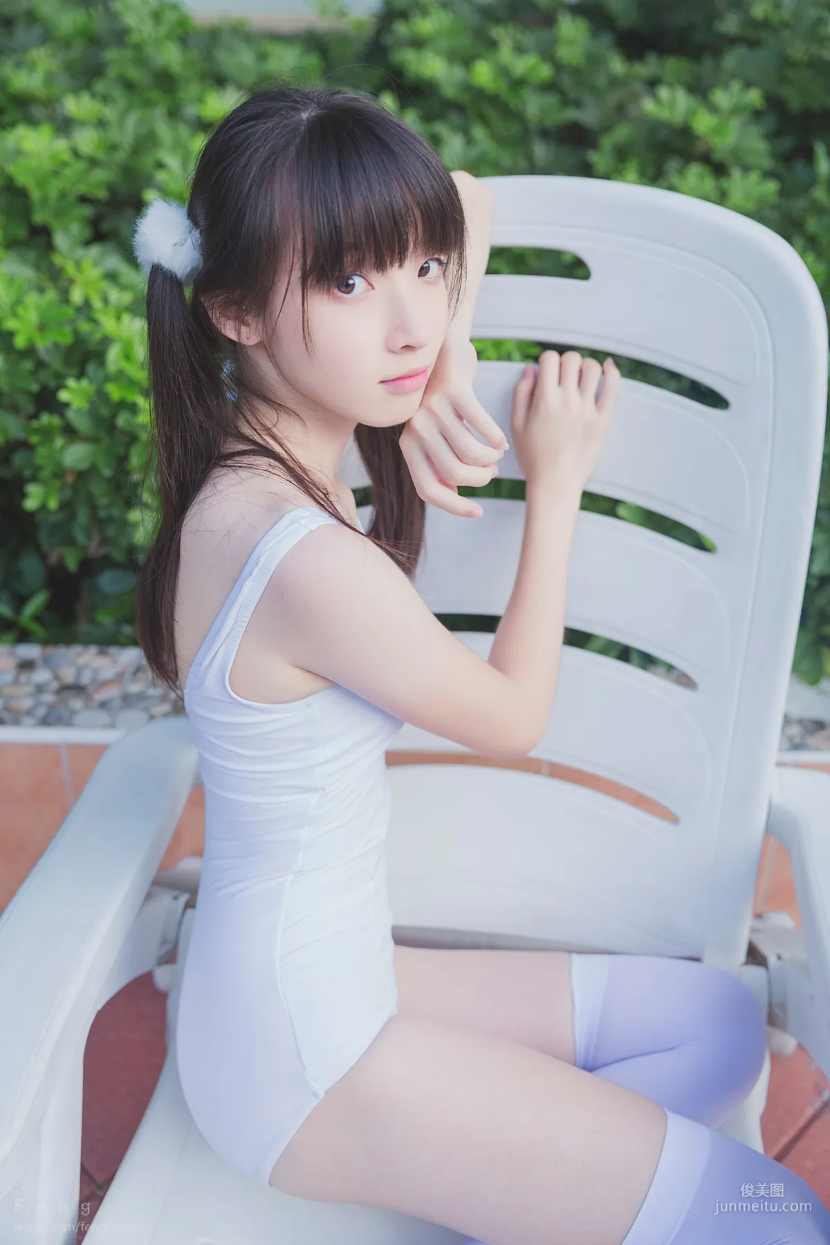 [风之领域] NO.053 双马尾少女 写真集