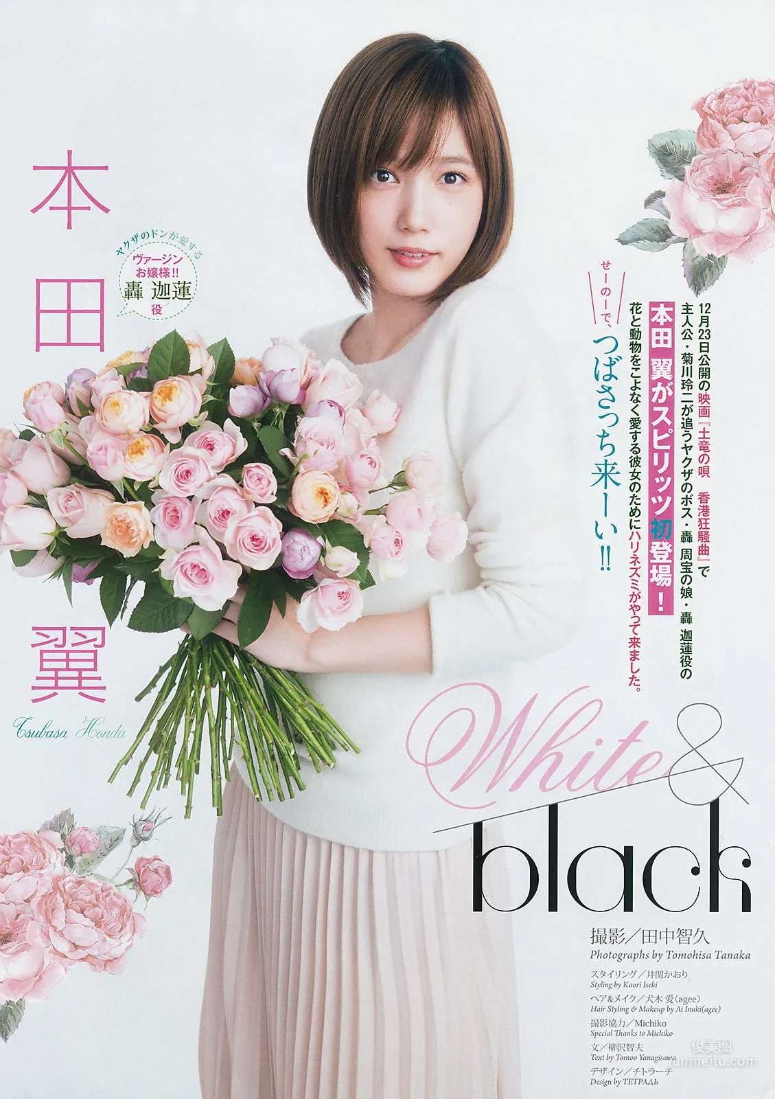 [Weekly Big Comic Spirits] 本田翼 菜々緒 2017年No.02-03 写真杂志