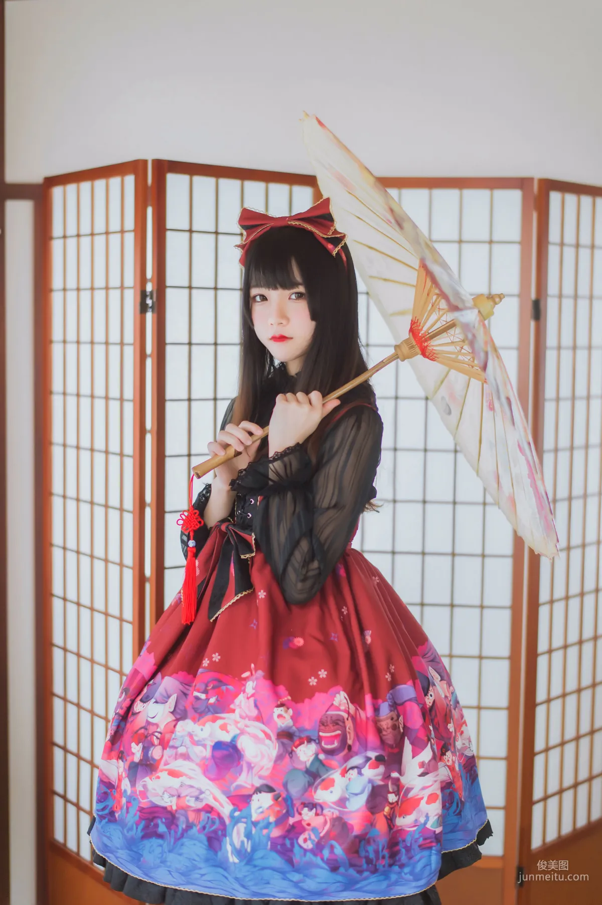 桜桃喵《和风lolita》 [萝莉COS] 写真集