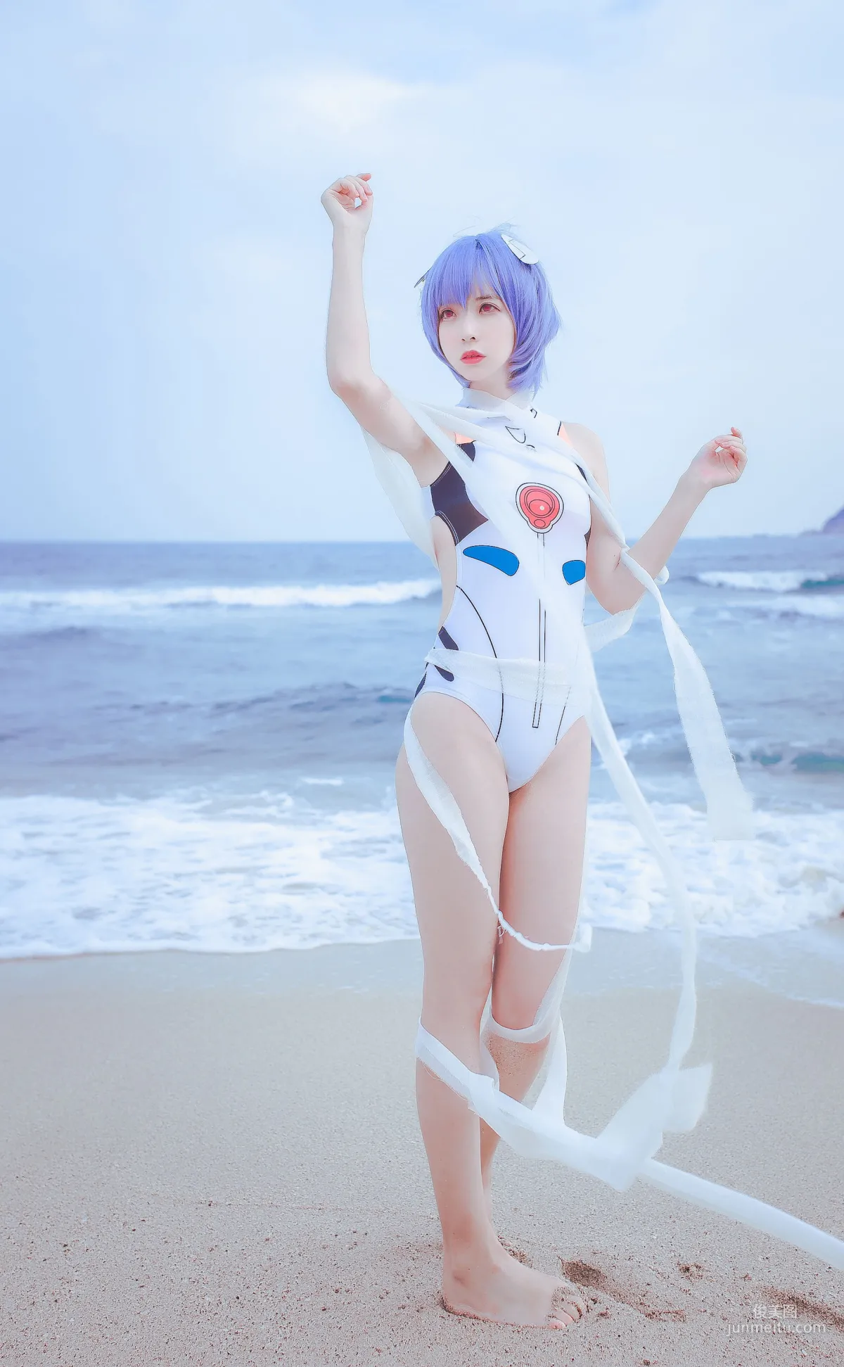 疯猫ss《泳装凌波女神》 [萝莉COS] 写真集