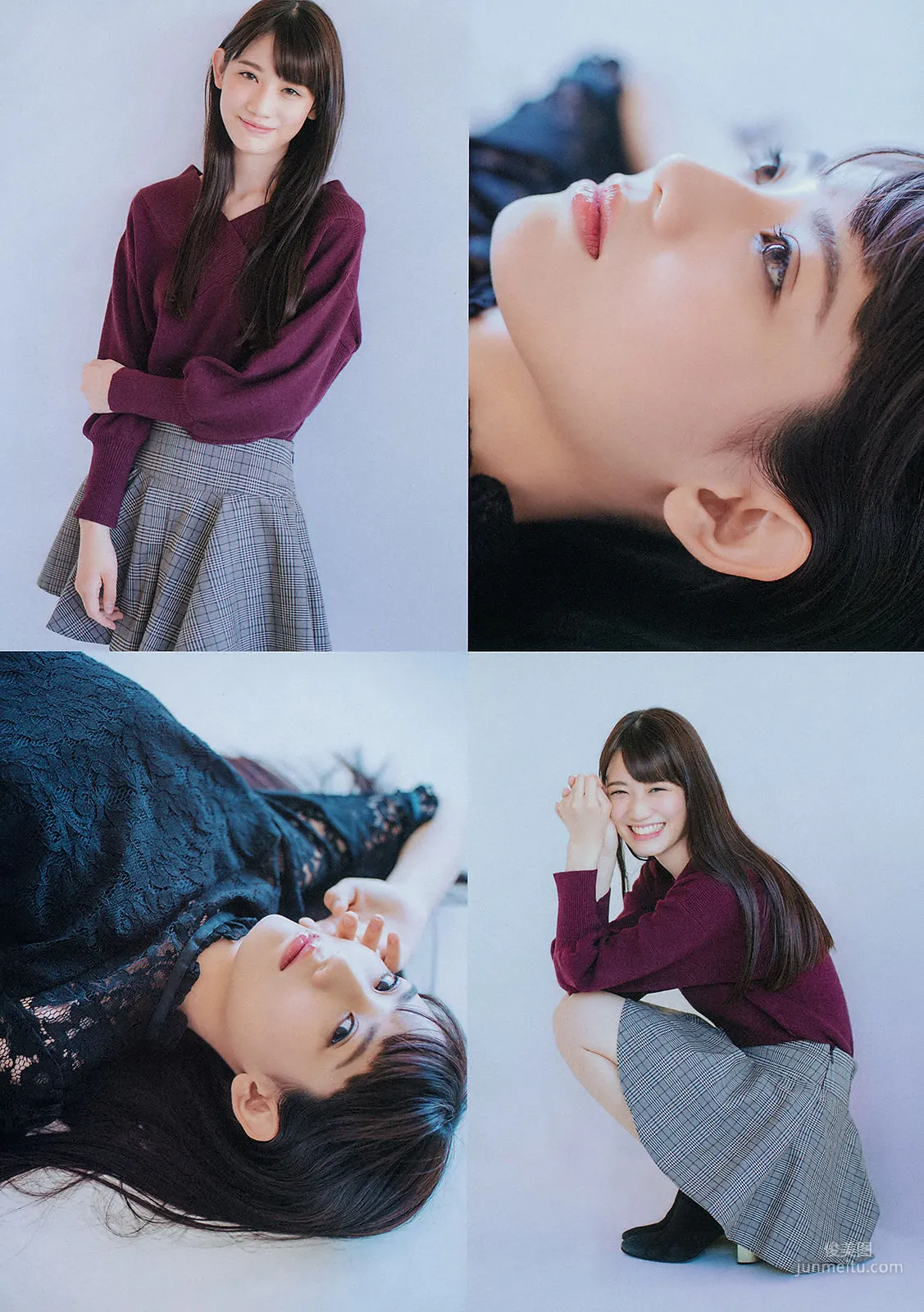 [Weekly Big Comic Spirits] 秋本帆華 新條由芽 2018年No.49 写真杂志