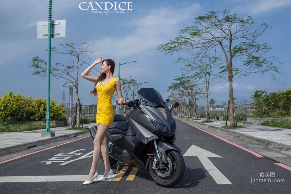 蔡译心Candice《动感时尚机车女郎》 [台湾女神] 写真集