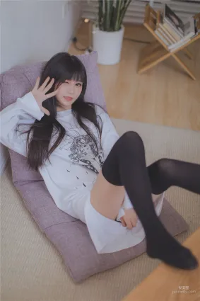 [风之领域] NO.079 长发的黑丝学妹 写真集