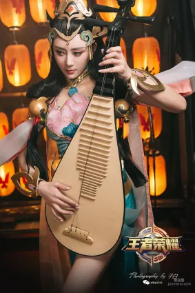 莫晓希《王者荣耀杨玉环COS》 [头条女神wordgirls] 写真集