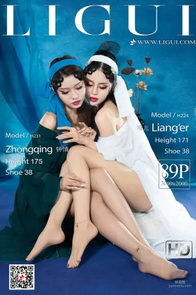 钟情&凉儿《双生戏曲美人》 [丽柜Ligui] 写真集