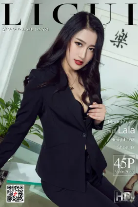 腿模拉拉《西装丽人》 [丽柜Ligui] 网络丽人 写真集