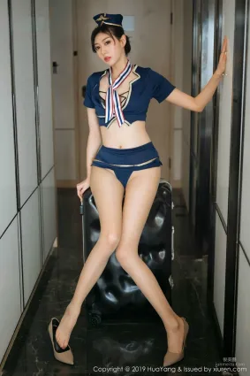 艺轩《空姐专属温柔服务》 [花漾HuaYang] Vol.168 写真集