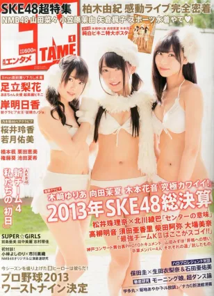 [ENTAME(エンタメ)] 山田菜々 小笠原茉由 矢仓枫子 桜井玲香 若月佑美 2014年01月号 写真杂志