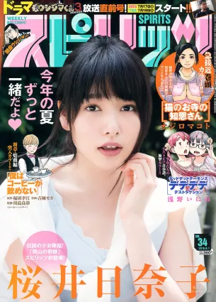 [Weekly Big Comic Spirits] 桜井日奈子 2016年No.34 写真杂志