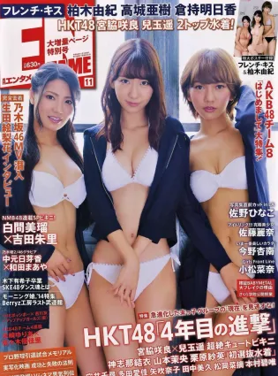 [ENTAME(エンタメ)] 柏木由纪 高城亜樹 倉持明日香 2014年11月号 写真杂志