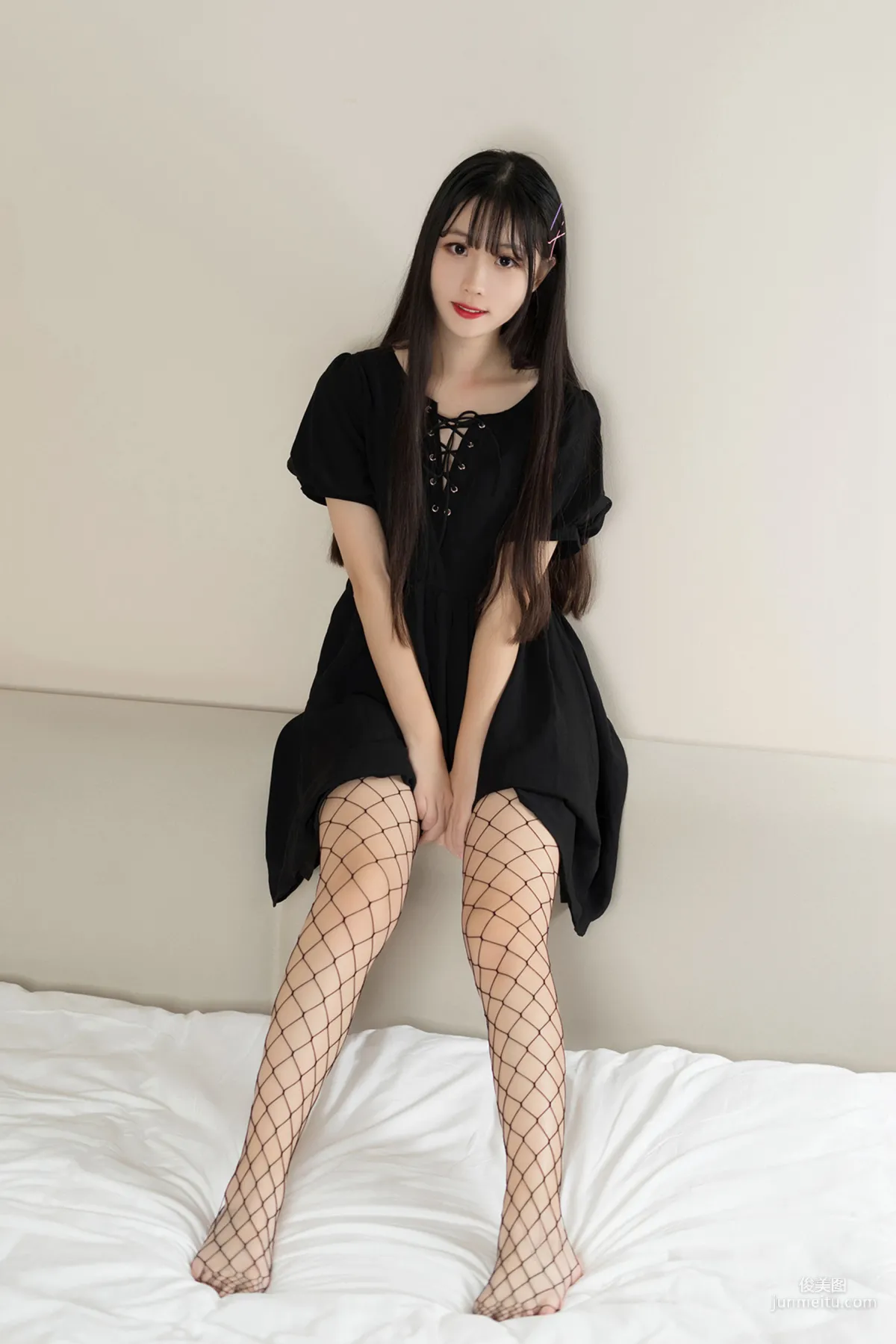 [风之领域] NO.116 黑网袜少女 写真集