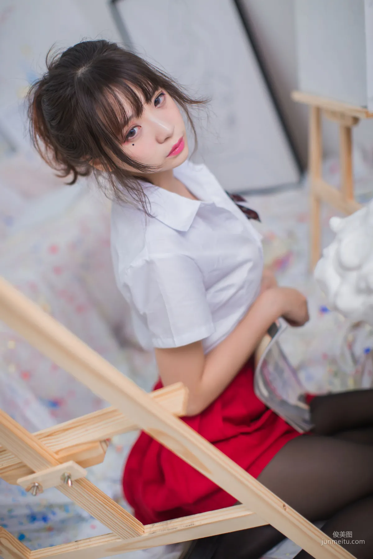 疯猫ss《黑丝 ・ JK ・ 少女》 [萝莉COS] 写真集