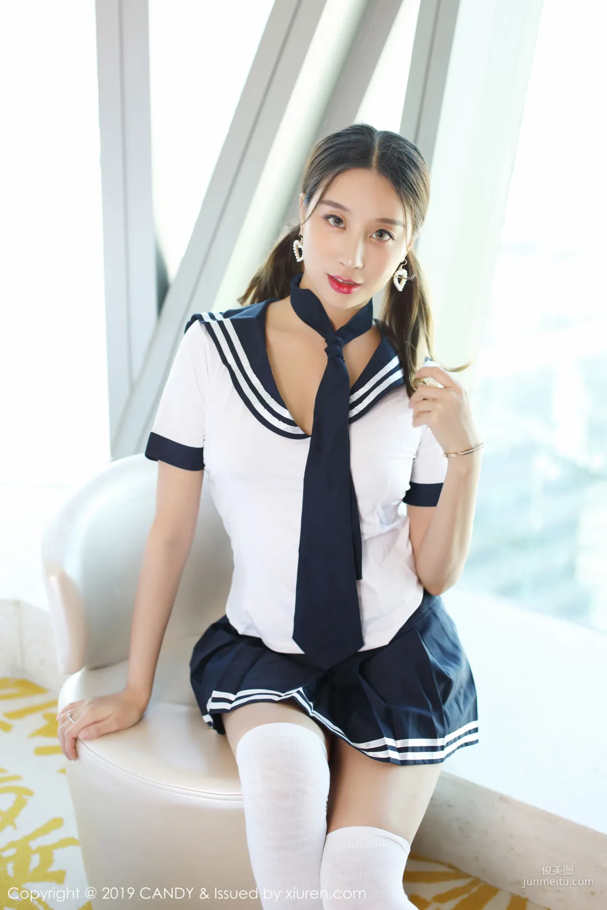 筱慧《清纯学生制服与丁字裤》 [糖果画报CANDY] Vol.073 写真集
