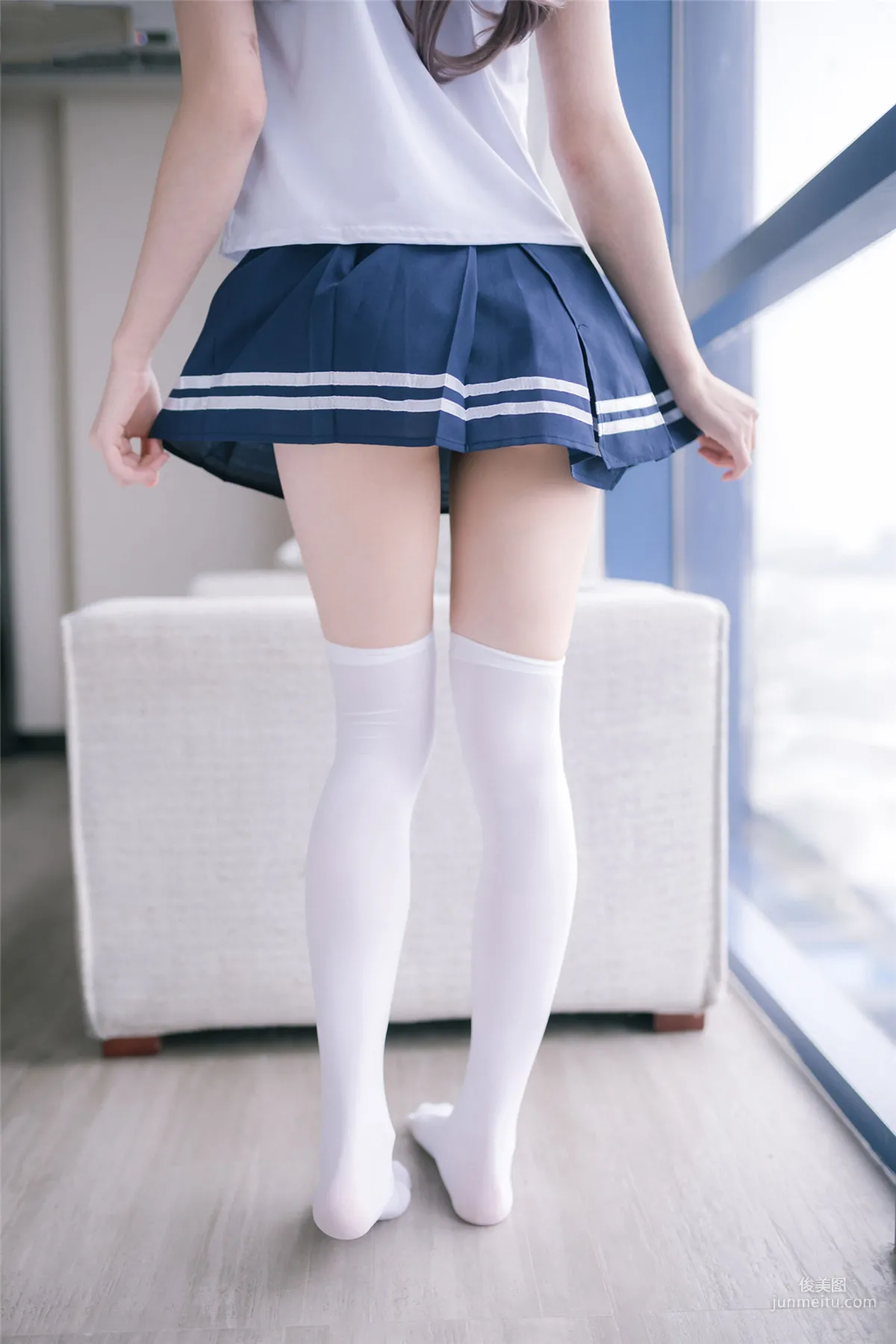 [风之领域] NO.084 白丝水手服 写真集