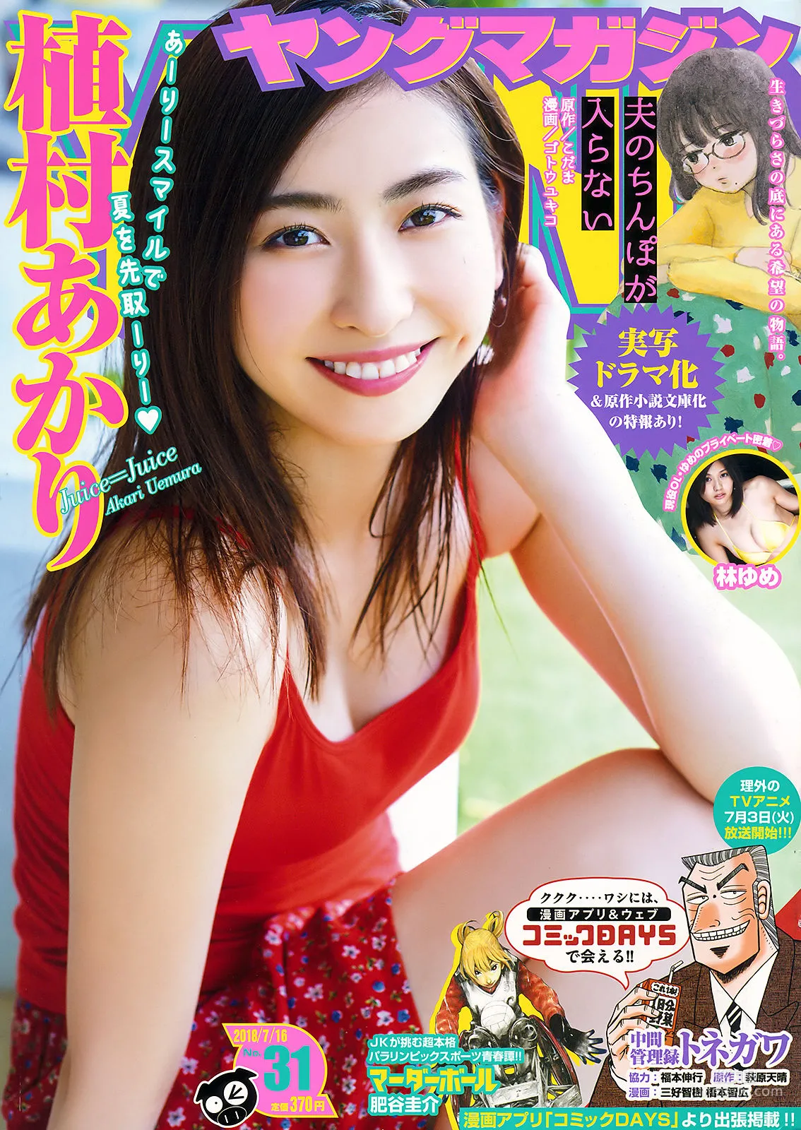 [Young Magazine] 植村あかり 林ゆめ 2018年No.31 写真杂志