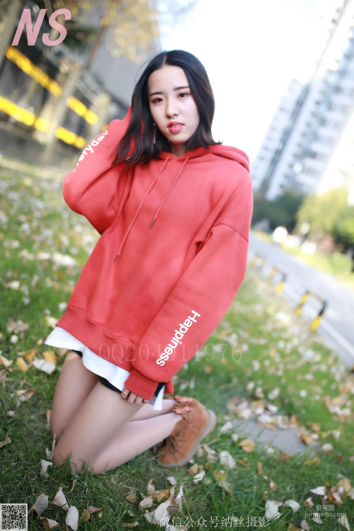 乔乔《红色卫衣》 [纳丝摄影] NO.116 写真集