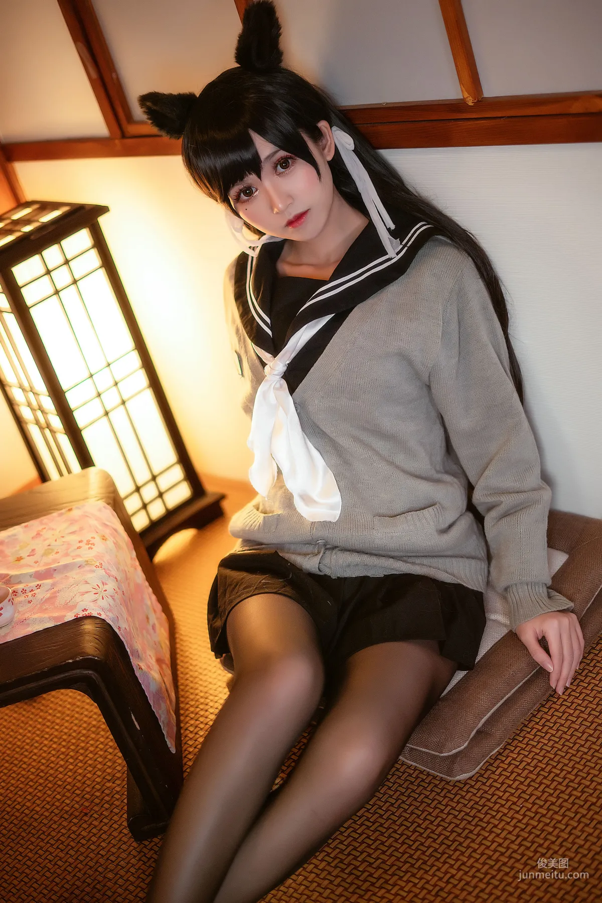 鳗鱼霏儿《碧蓝航线 校服》 [COSPLAY美女] 写真集