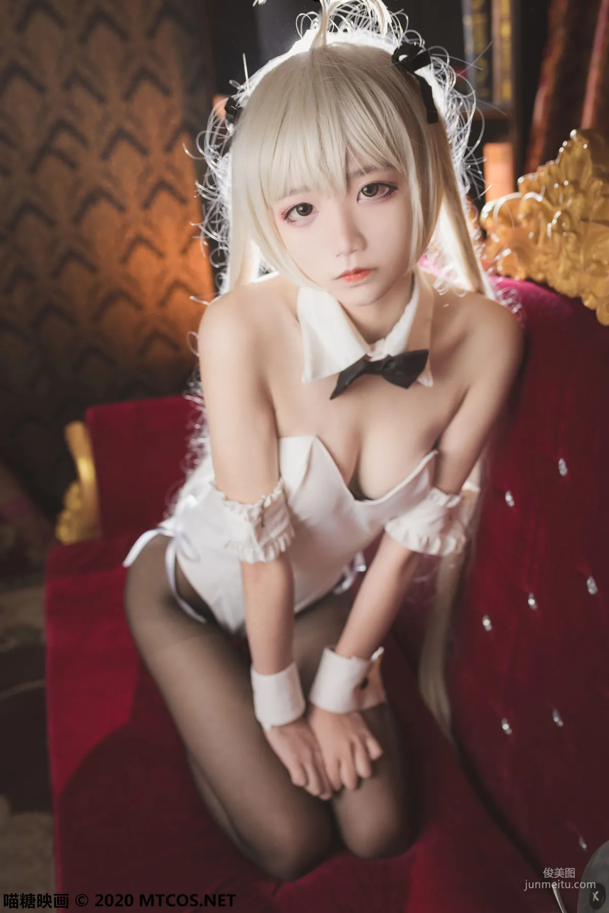 《女仆和兔女郎》 [喵糖映画] VOL.092 写真集