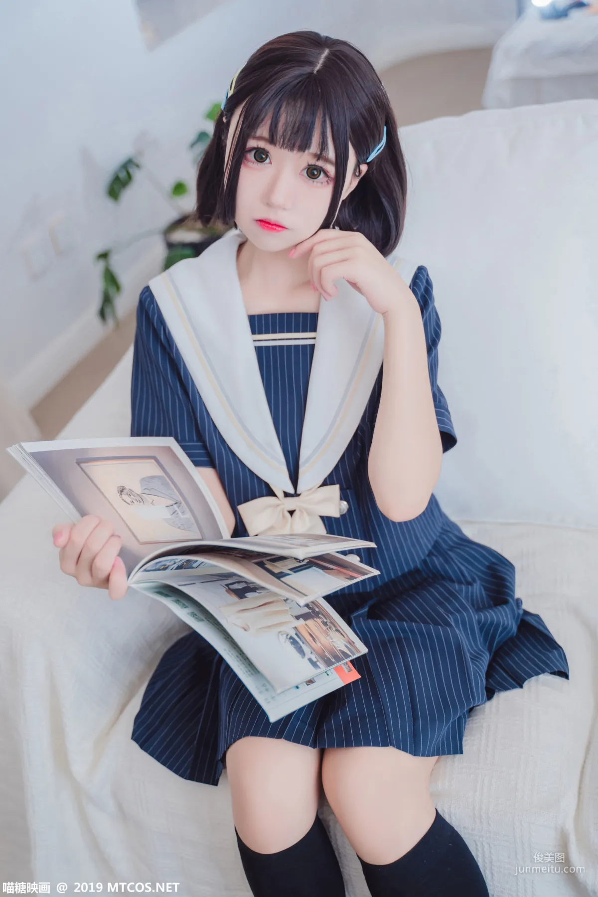 《JK制服少女》 [喵糖映画] VOL.013 写真集
