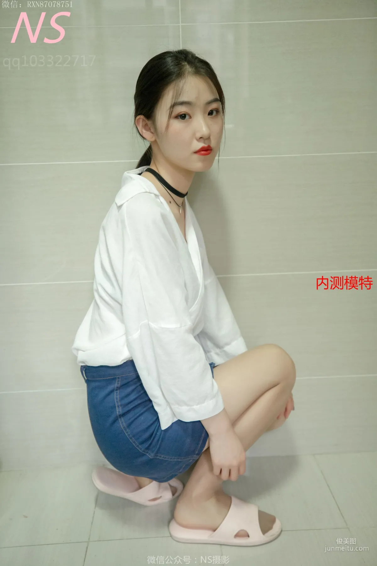 小狐狸《纯纯女孩居家肉丝》 [纳丝摄影] 写真集