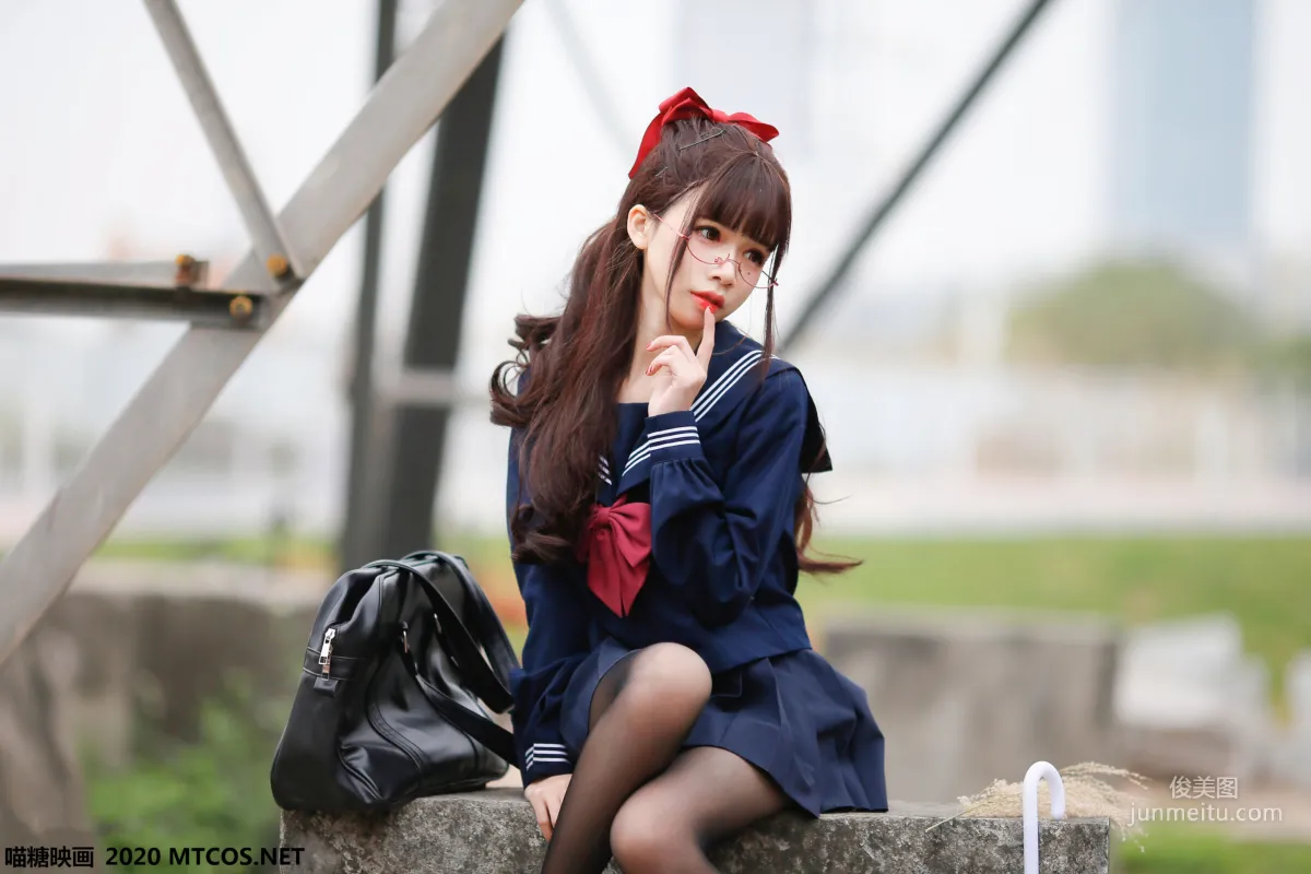 《JK制服少女》 [喵糖映画] VOL.098 写真集