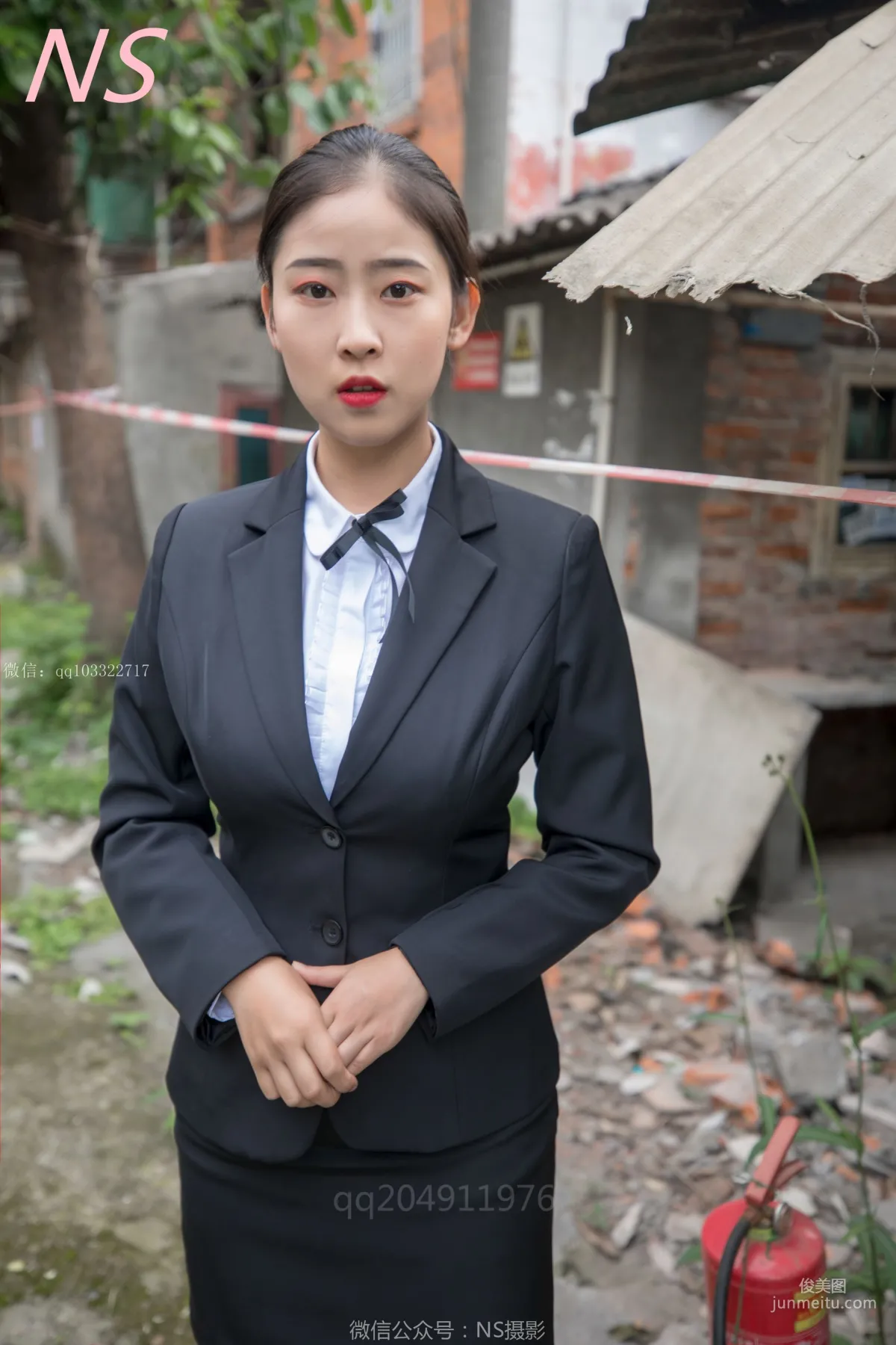 赵小晨《职业丝袜装》 [纳丝摄影] 写真集