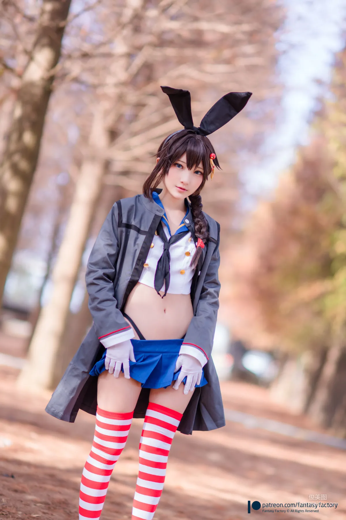 COSER小丁《JK制服+水手小兔外拍》 [Fantasy Factory] 写真集