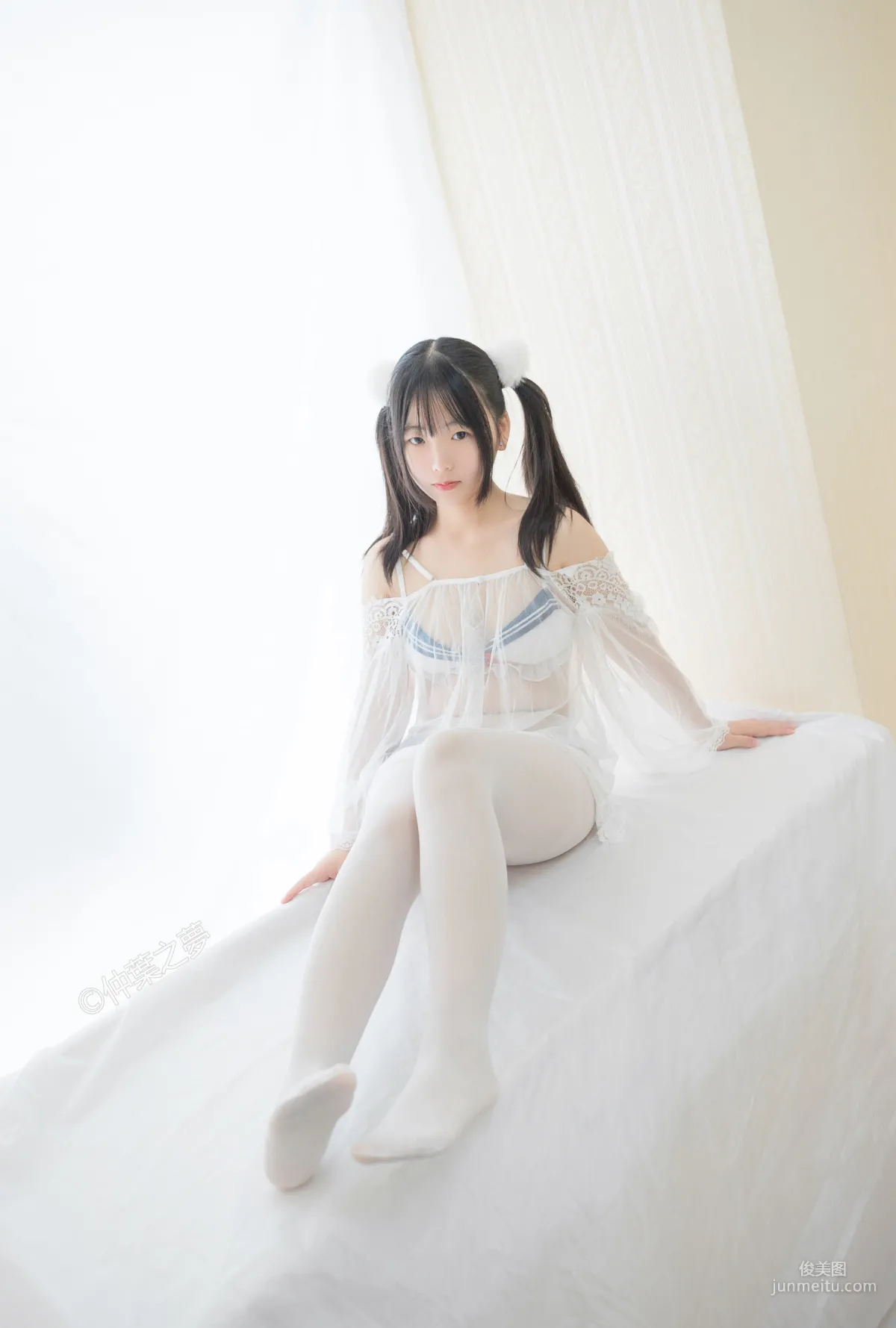 美代Miyo《透明白纱》 [轻兰映画] Grand.004 写真集