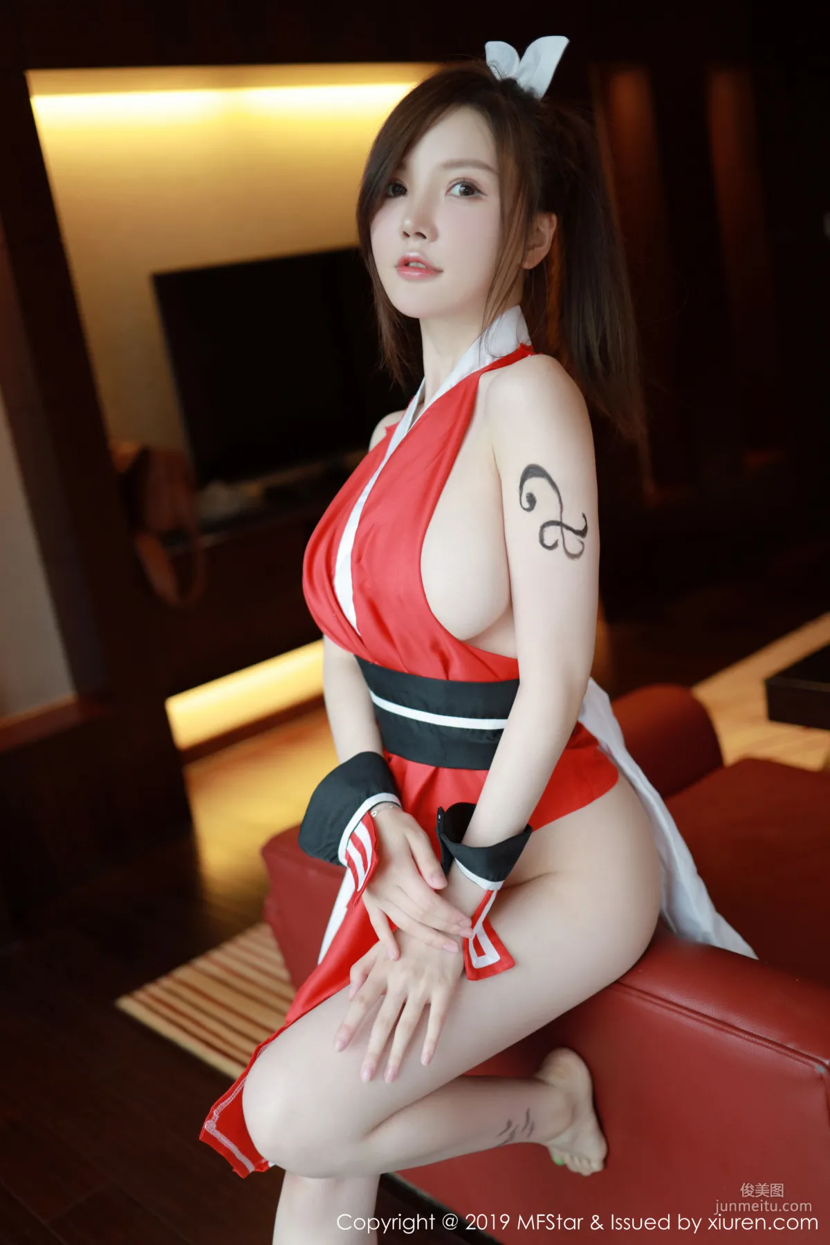 糯美子Mini《COS经典人物不知火舞系列》 [模范学院MFStar] Vol.216 写真集