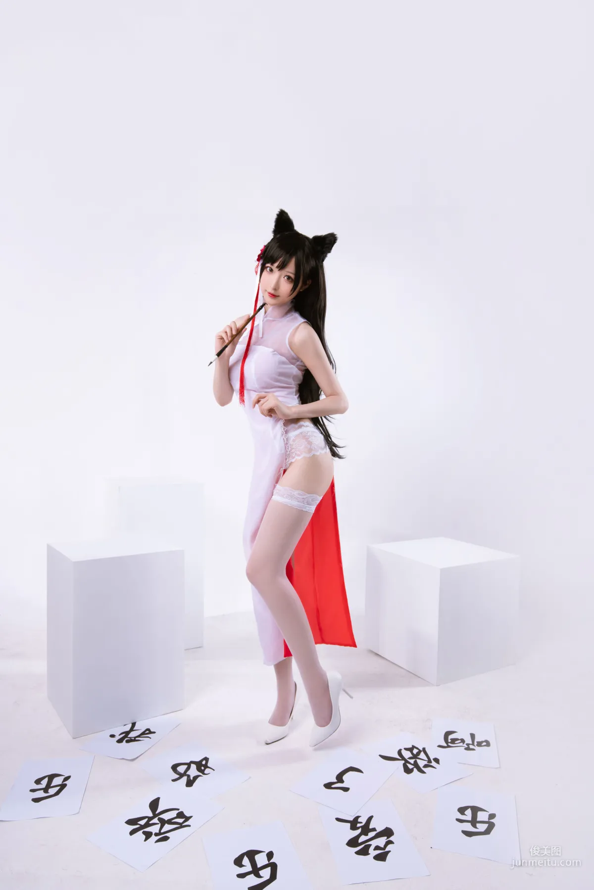 Coser南宫《高雄爱宕旗袍 南宫牙妹双人》 [COSPLAY美女] 写真集