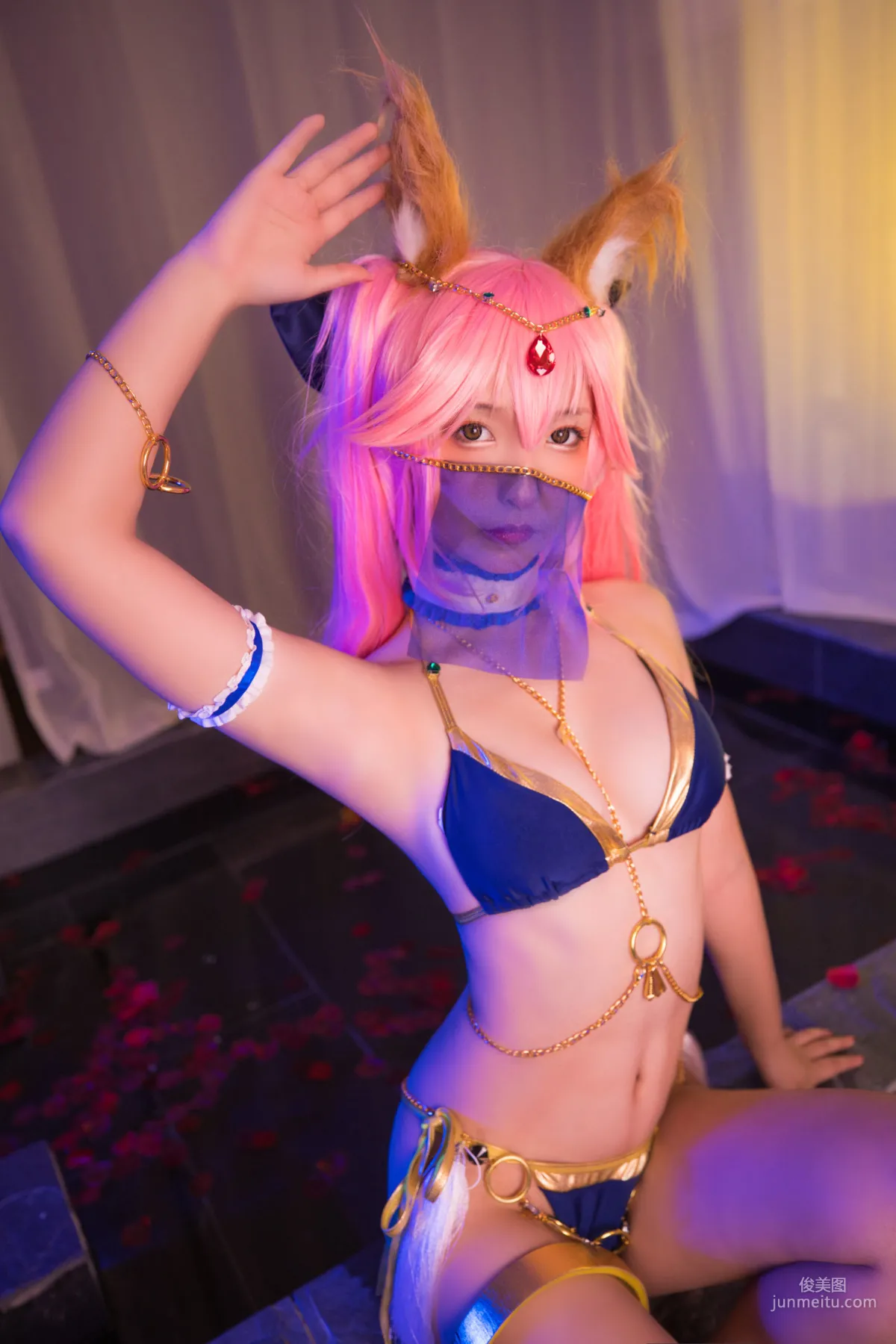 COSER神楽坂真冬《玉藻前舞娘 Mysterious Love》 [福利COSPLAY] 写真集