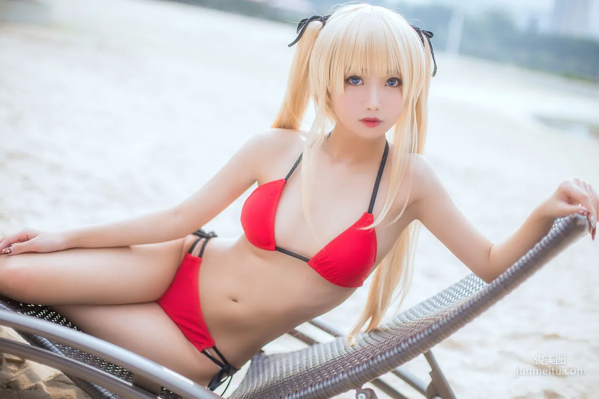 鬼畜瑶在不在w《泳装魔女》 [COSPLAY福利] 写真集