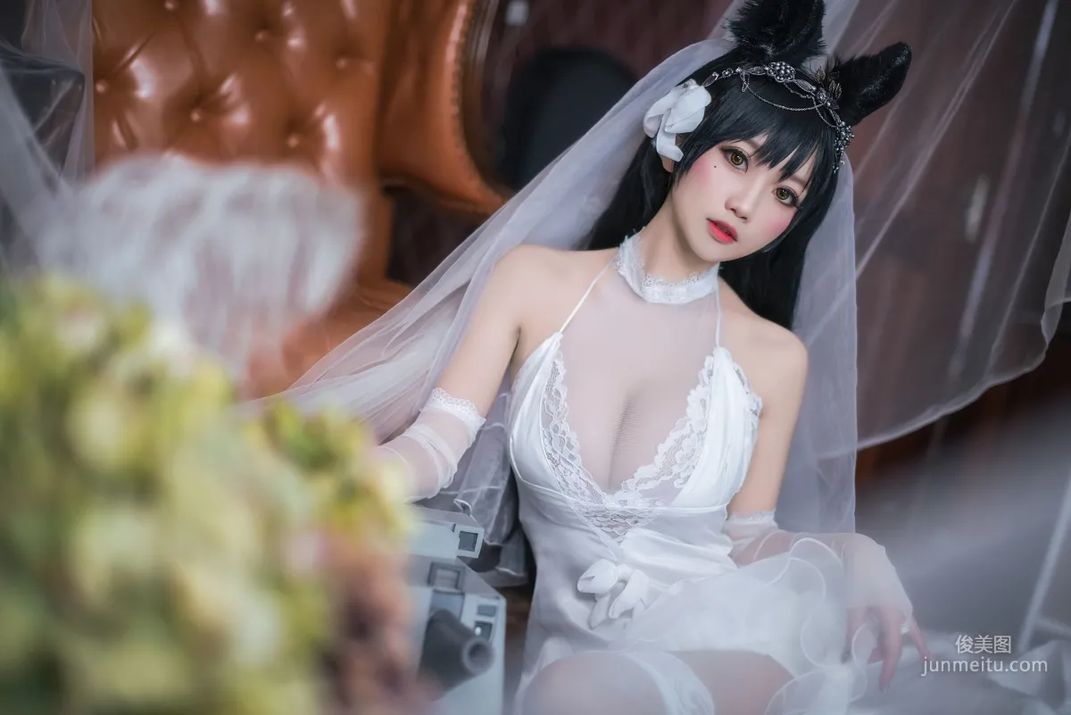 COSER鬼畜瑶《爱宕花嫁》 [COSPLAY福利] 写真集