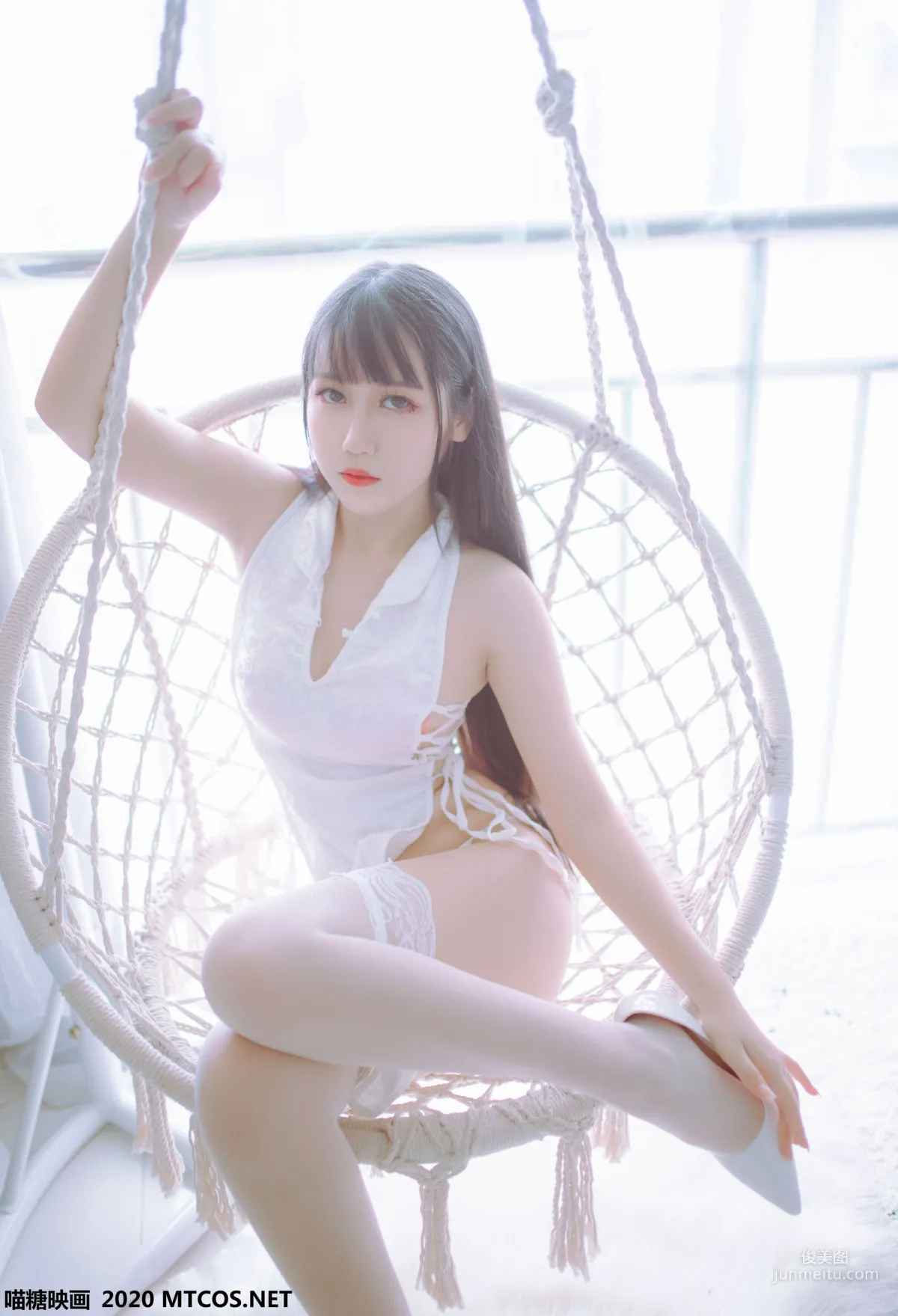 《黑白旗袍双子》 [喵糖映画] VOL.114 写真集