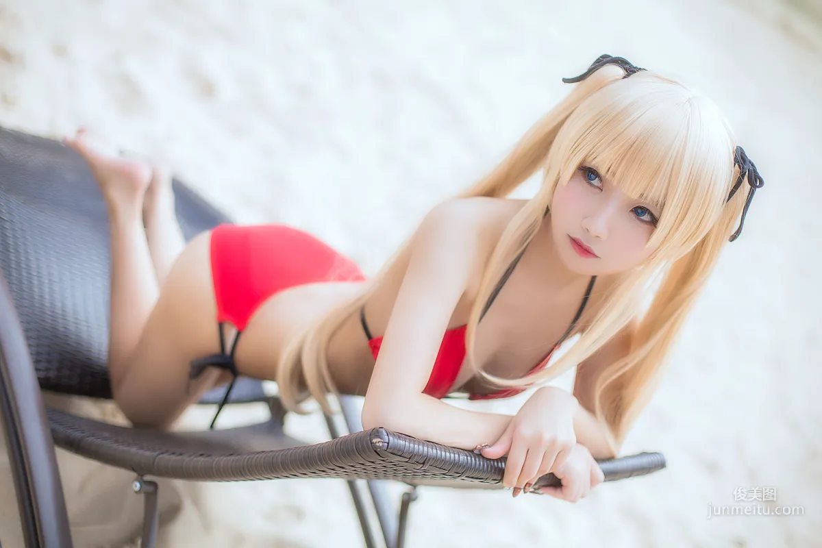 鬼畜瑶在不在w《泳装魔女》 [COSPLAY福利] 写真集