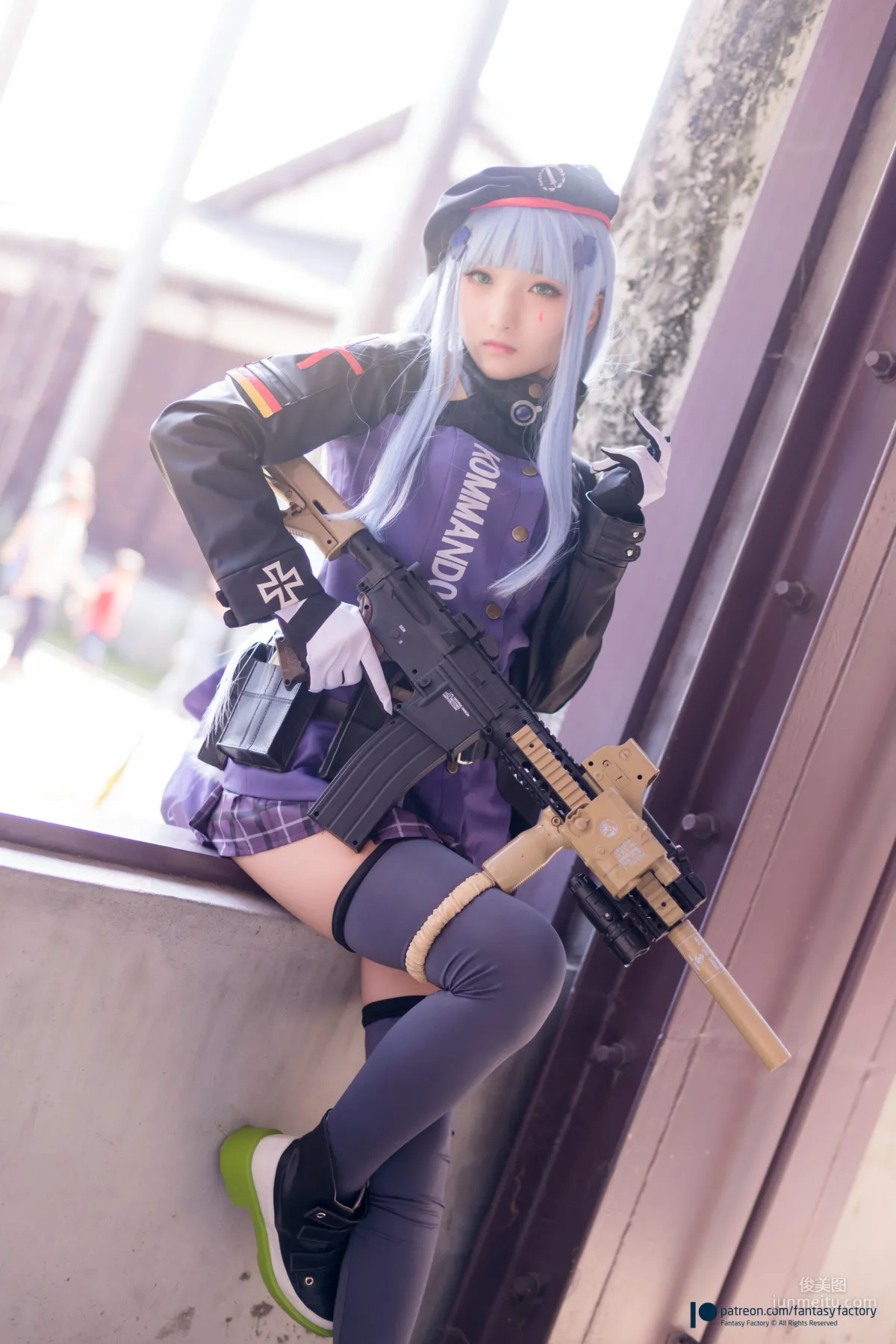 COSER小丁《魔女+浴池+黑丝》 [Fantasy Factory] 写真集