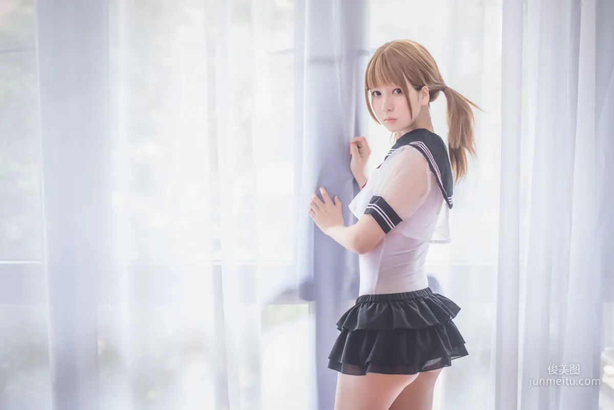 白金Saki《学生服》 [COSPLAY福利] 写真集