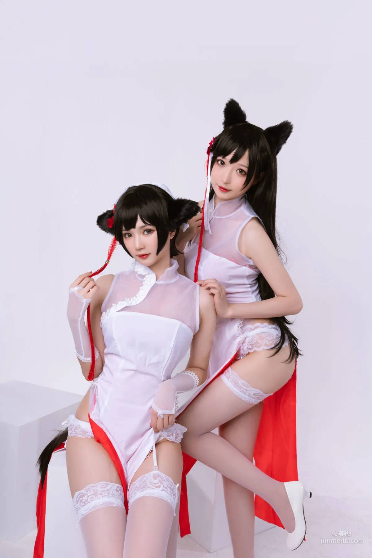 Coser南宫《高雄爱宕旗袍 南宫牙妹双人》 [COSPLAY美女] 写真集