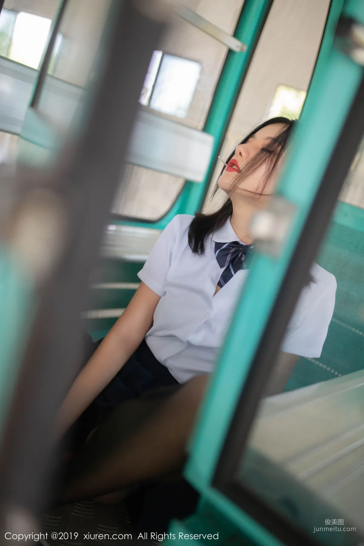 就是阿朱啊《不良学生》 [秀人XIUREN] No.1723 写真集