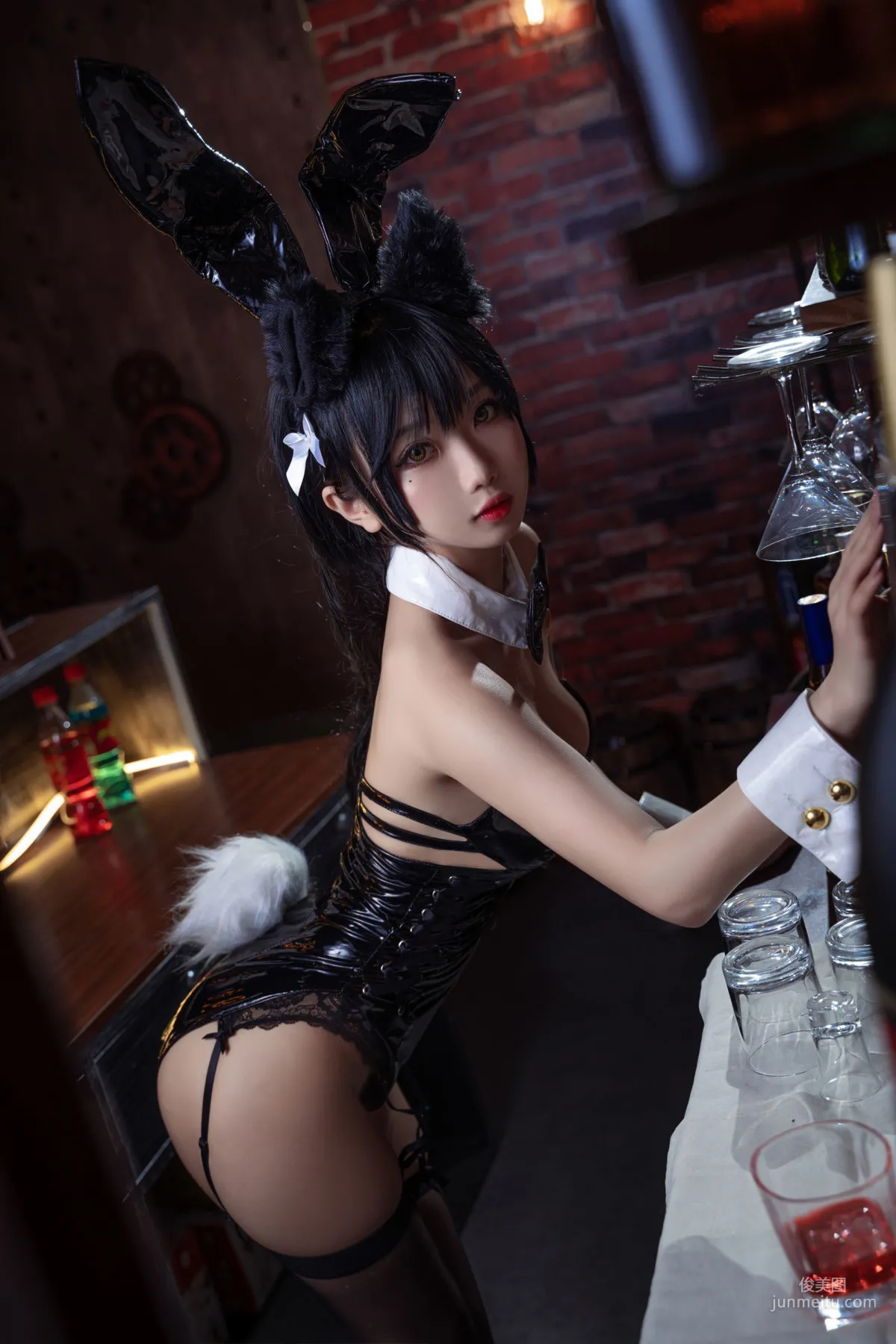 鬼畜瑶在不在w《黑色同人兔女郎》 [COSPLAY福利] 写真集